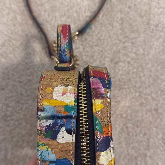 MILLY Splatter Cork Mini Satchel - Picture 4 of 8